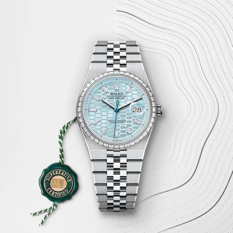 Rolex Land-Dweller 36 Platinum, M127286TBR-0001